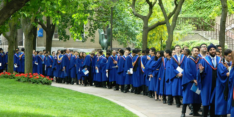 Graduates Procession, Ryerson University