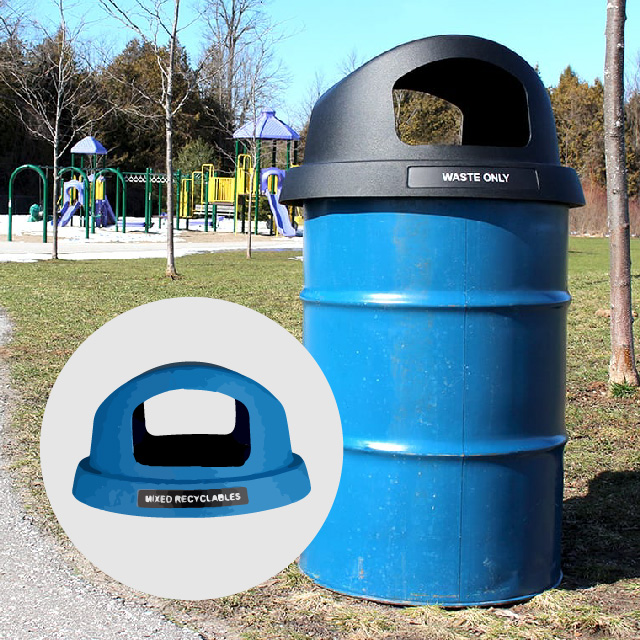 Garbage & Recycling Bins for Events Green Event Ninjas