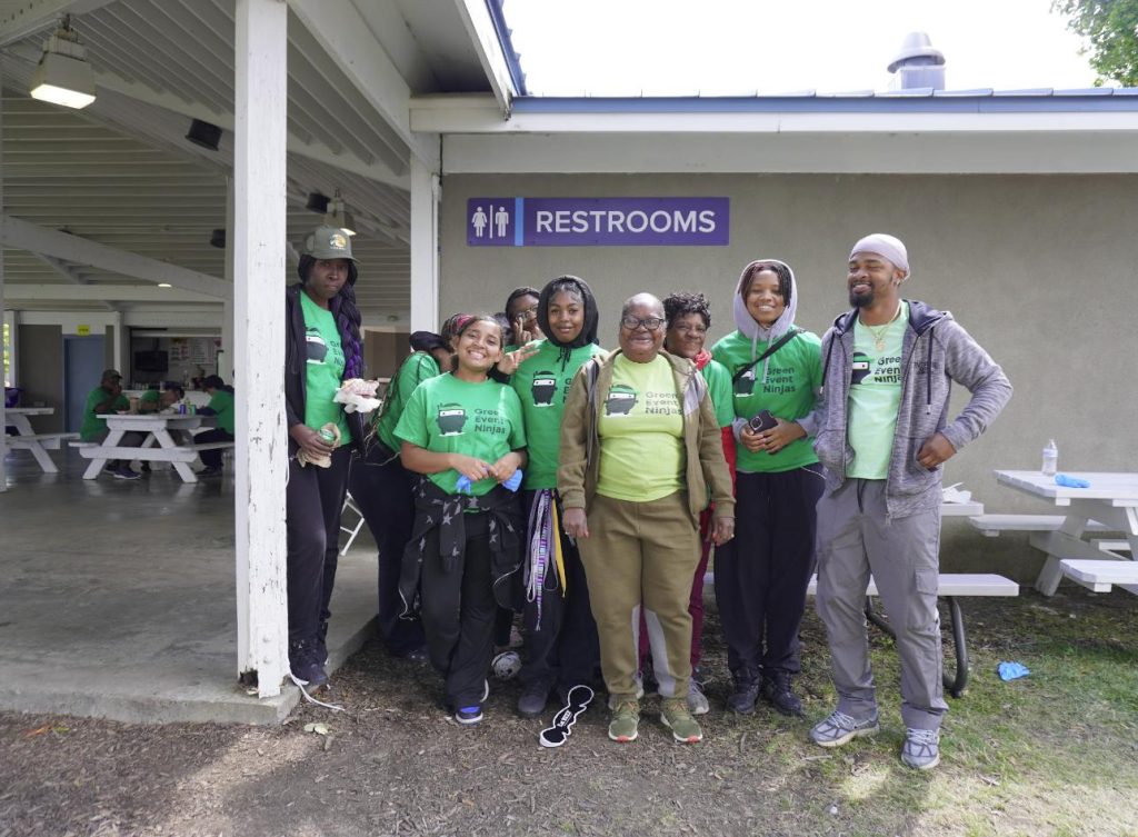 Restroom attendant crew at the New York State Fair 2025
